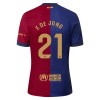 Conjunto (Camiseta+Pantalón Corto) FC Barcelona Frenkie de Jong 21 Primera Equipación 2024-25 - Niño